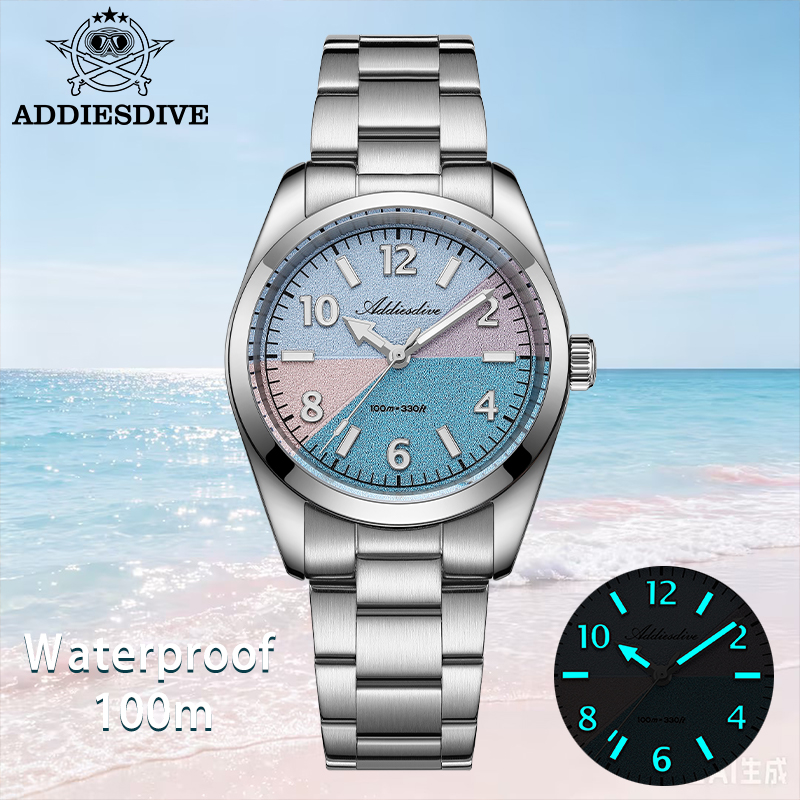 Luxury Watch Display Case - ADDIESDIVE Jam Tangan Kaca Safir Wanita
