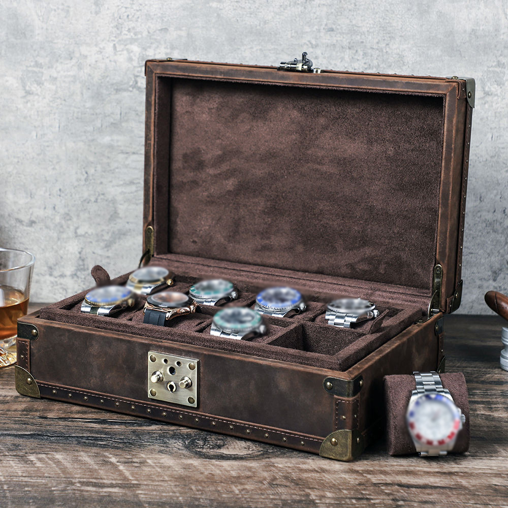 Luxury Watch Travel Case - Kotak Jam Tangan Kulit Custom CONTACT'S