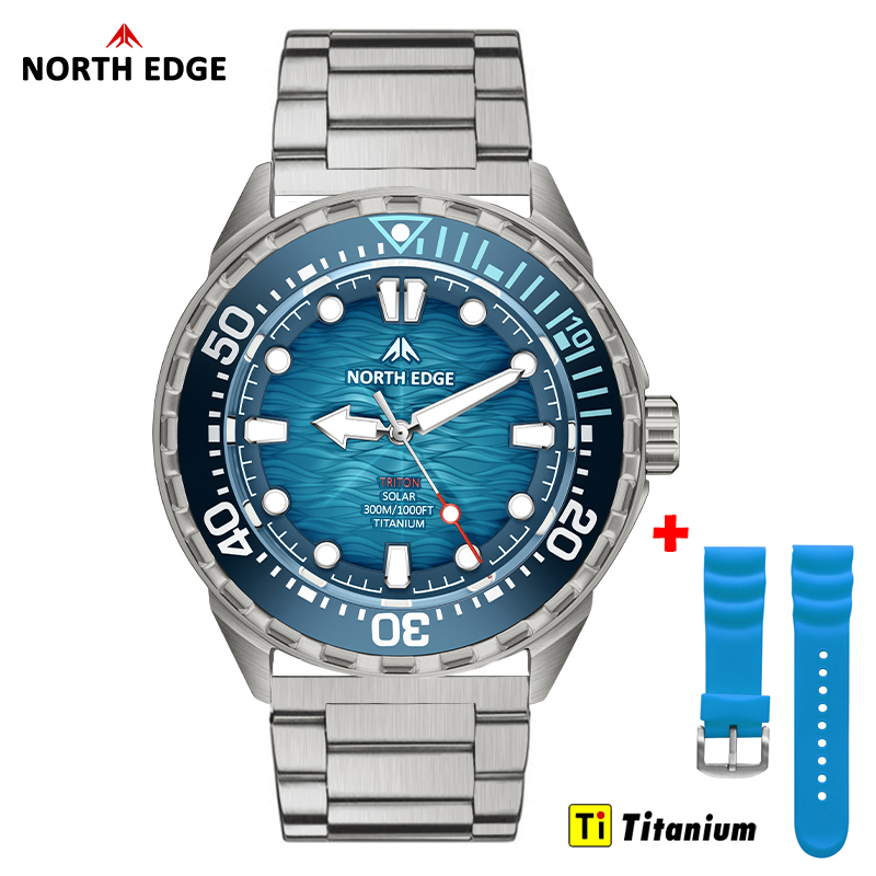 Diver Watch 300M - NORTH EDGE TRITON-TI Jam Tangan Selam