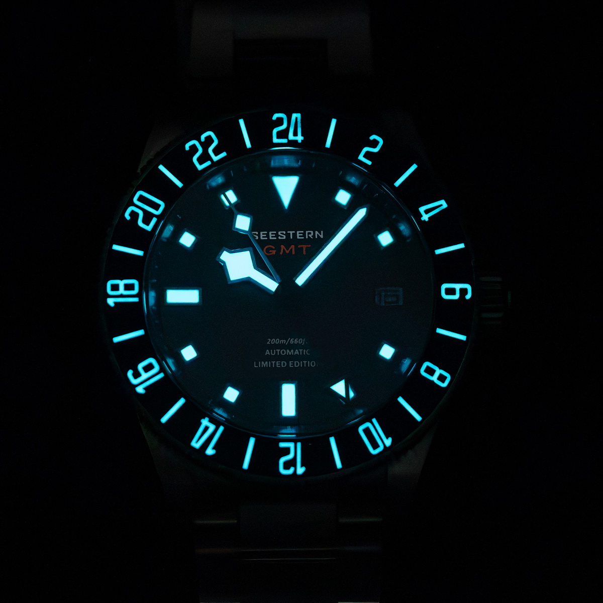 SEESTERN Jam Tangan Pria Penye - Diver Watch 300M ulasan dan harga