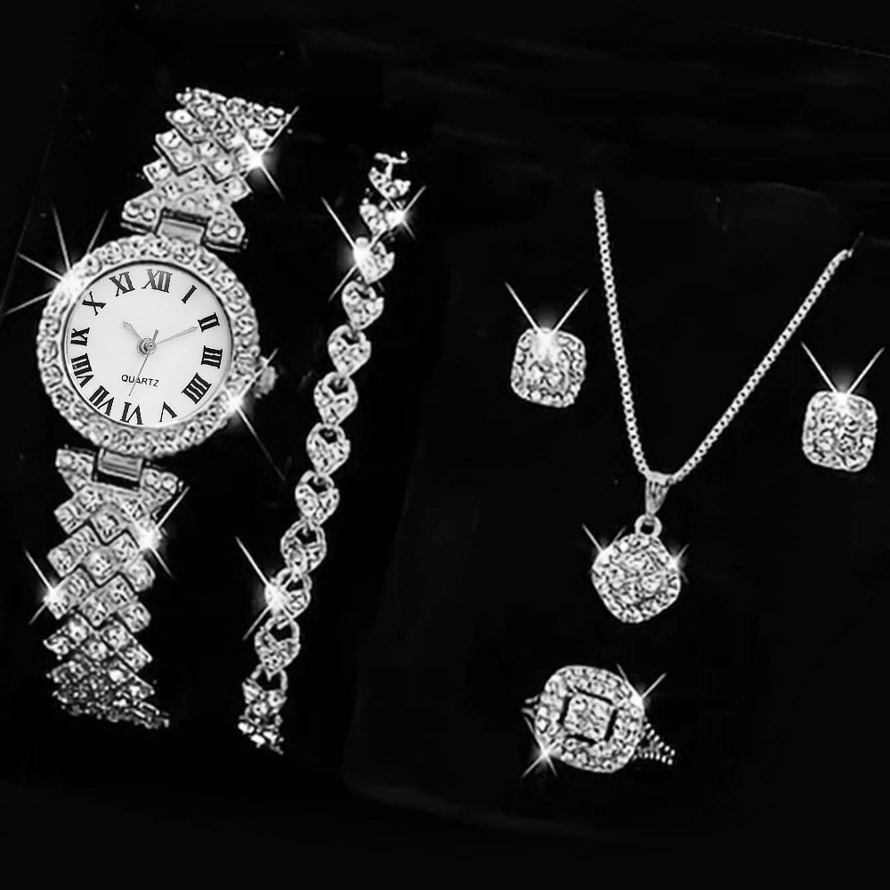6 Buah/Set Jam Tangan Wanita B - Luxury Watch Display Case ulasan dan harga