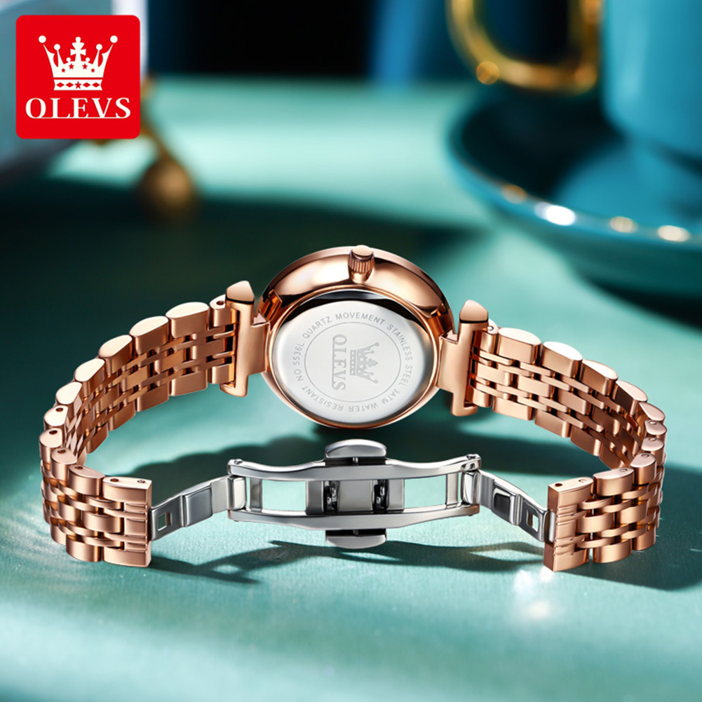 Jam Tangan Wanita OLEVS 5536 M - Luxury Watch ulasan dan harga