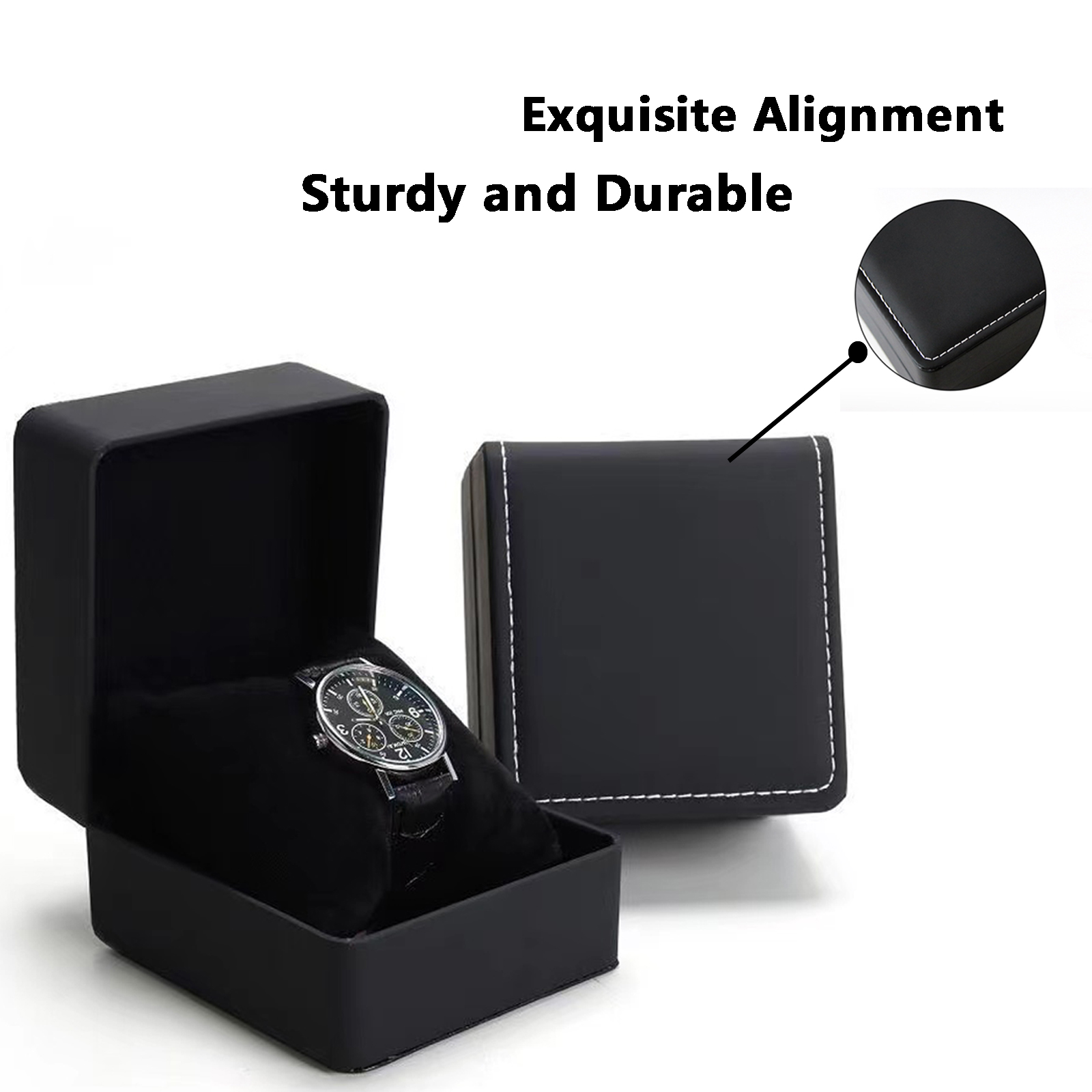 Lnofxas kotak hadiah jam tanga - Luxury Watch Travel Case ulasan dan harga