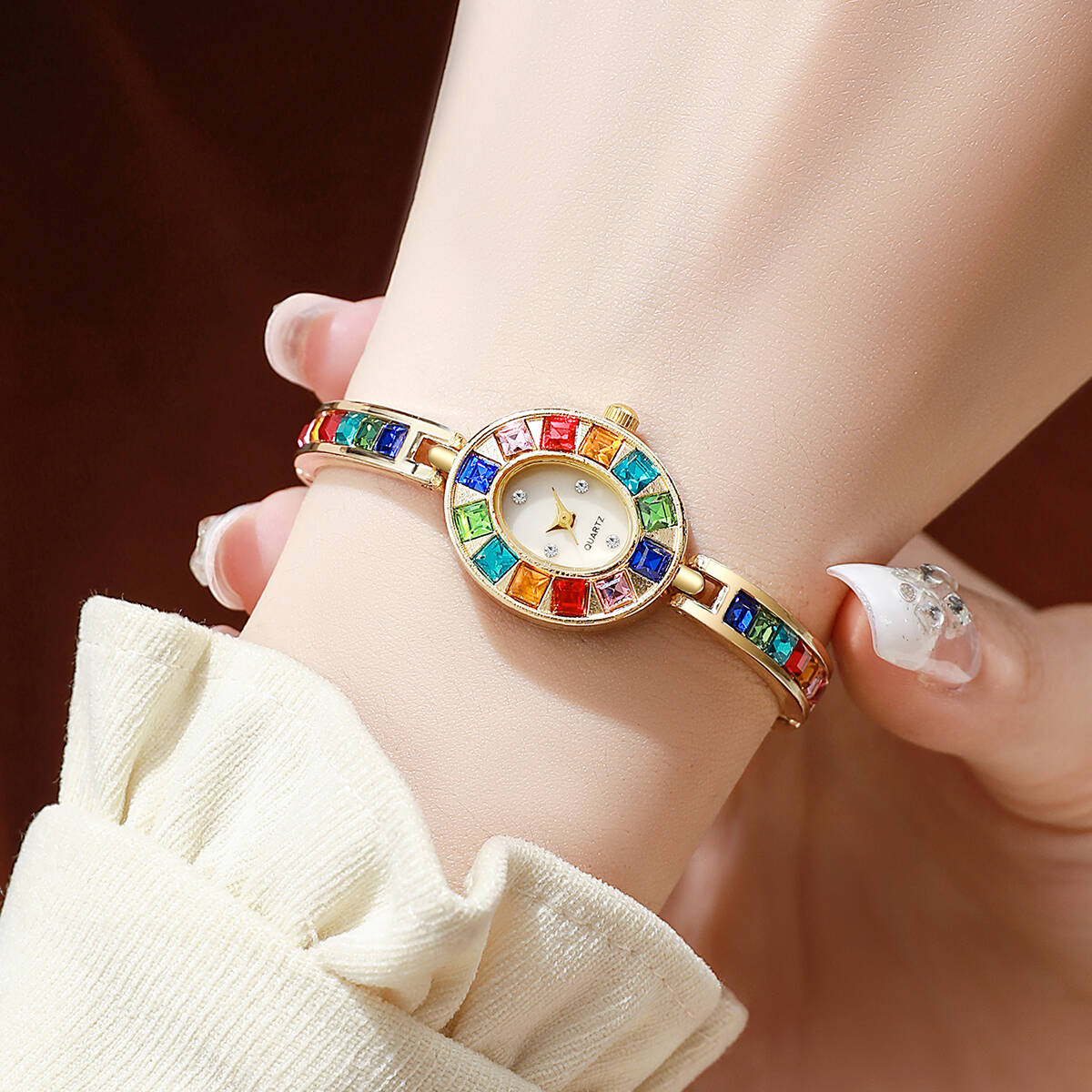2 Buah/Set Jam Tangan Wanita B - Luxury Watch Display Case ulasan dan harga