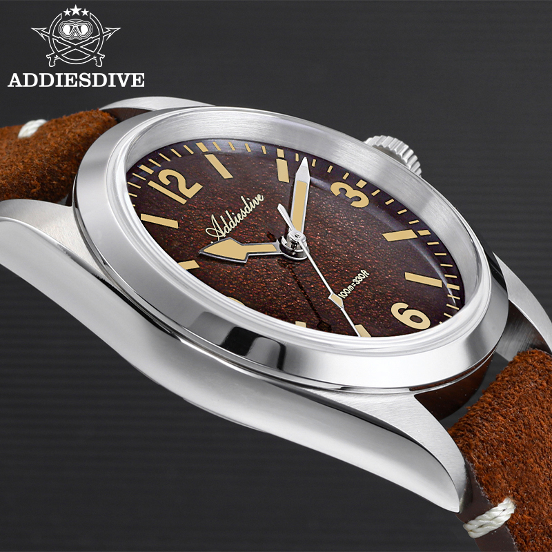 ADDIESDIVE Jam Tangan Kaca Saf - Luxury Watch ulasan dan harga