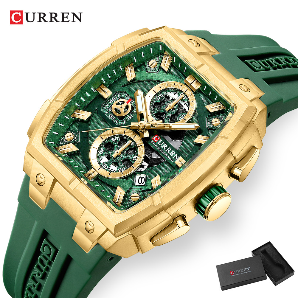 Jam Tangan Mewah Vintage CURRE - Luxury Watch And Bracelet ulasan dan harga