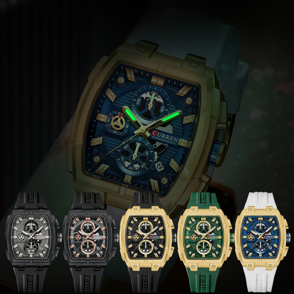 Jam Tangan Mewah Vintage CURRE - Luxury Watch And Bracelet ulasan dan harga