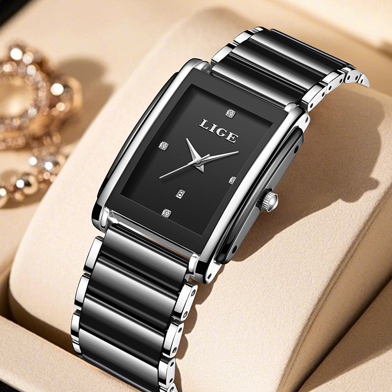 LIGE Jam Tangan Wanita Mewah B - Luxury Watch Display Case ulasan dan harga