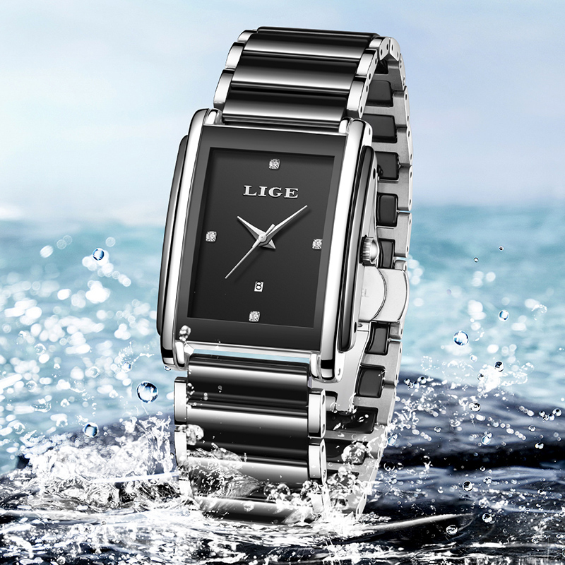 LIGE Jam Tangan Wanita Mewah B - Luxury Watch Display Case ulasan dan harga