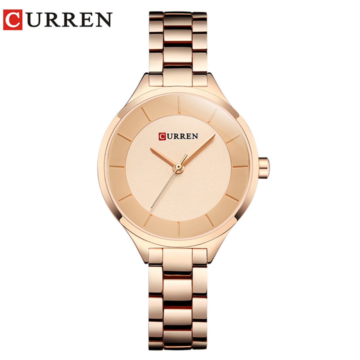 CURREN Jam Tangan Gelang Wanit - Luxury Watch And Bracelet ulasan dan harga