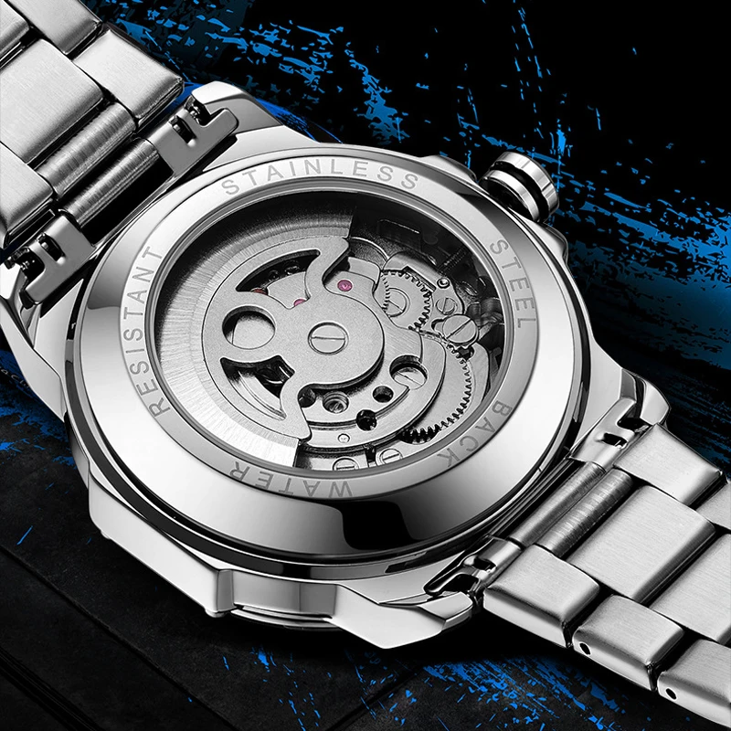 Jam Tangan Pria ABORNI 9039 De - Open Heart Watch ulasan dan harga