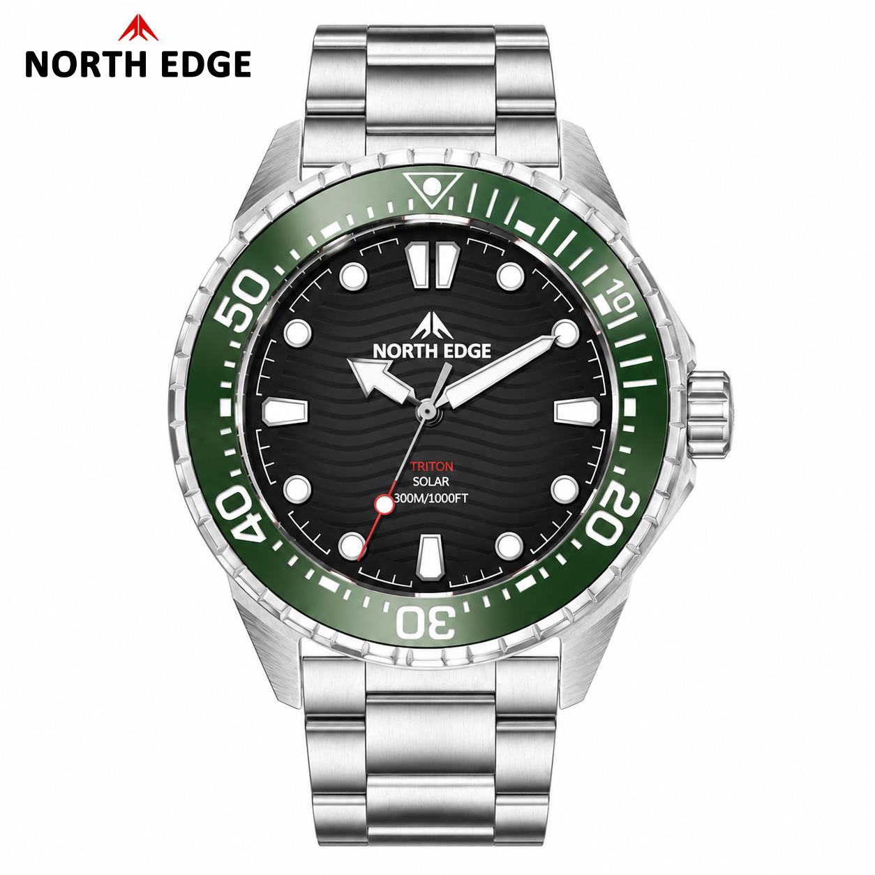 Jam Tangan Selam North Edge TR - Diver Watch 300M ulasan dan harga