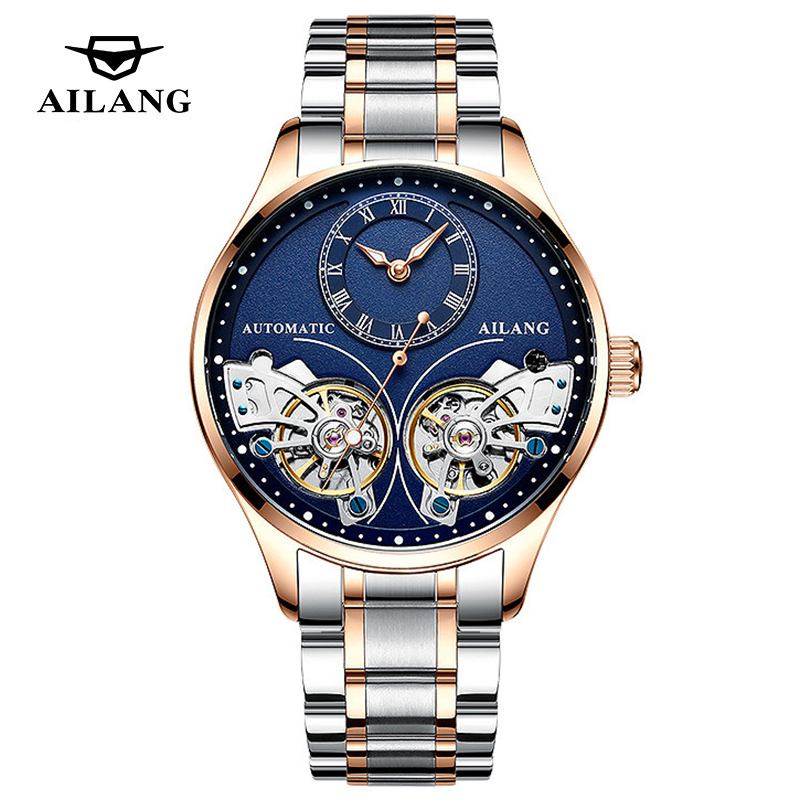 AILANG jam tangan mekanis otom - Open Heart Watch ulasan dan harga