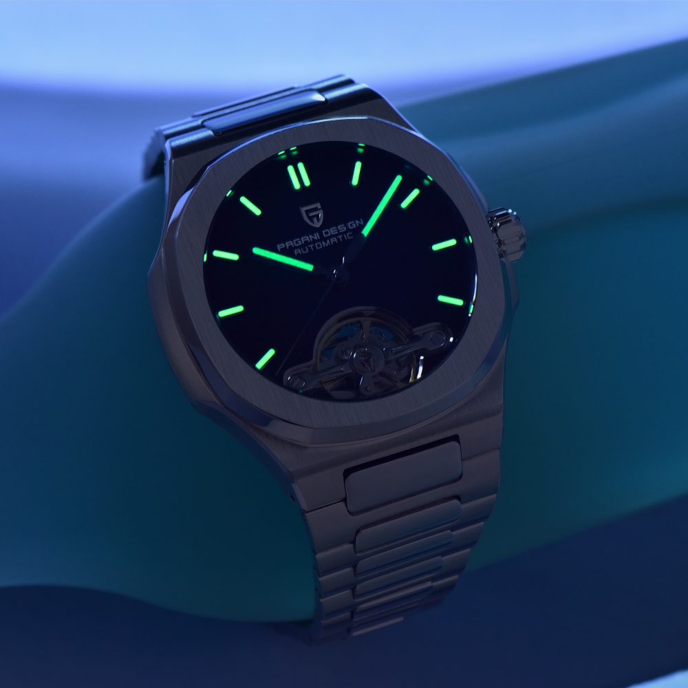 Jam Tangan Pria PAGANI DESIGN  - Open Heart Watch ulasan dan harga