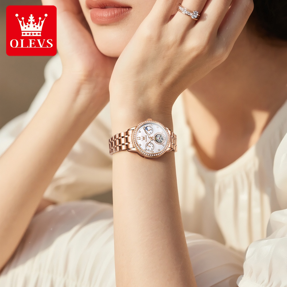 OLEVS Jam Tangan Wanita Jam Ta - Luxury Watch And Bracelet ulasan dan harga