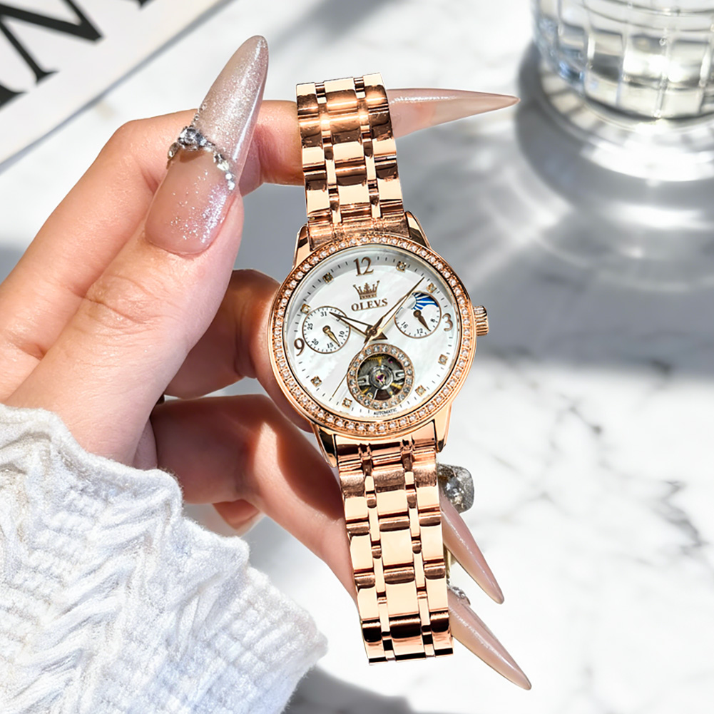 OLEVS Jam Tangan Wanita Jam Ta - Luxury Watch And Bracelet ulasan dan harga