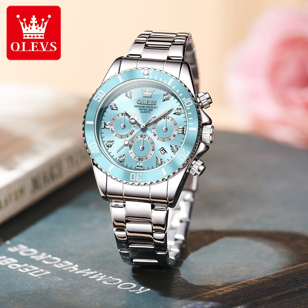 OLEVS Jam Tangan Wanita 5632 J - Luxury Watch And Bracelet ulasan dan harga