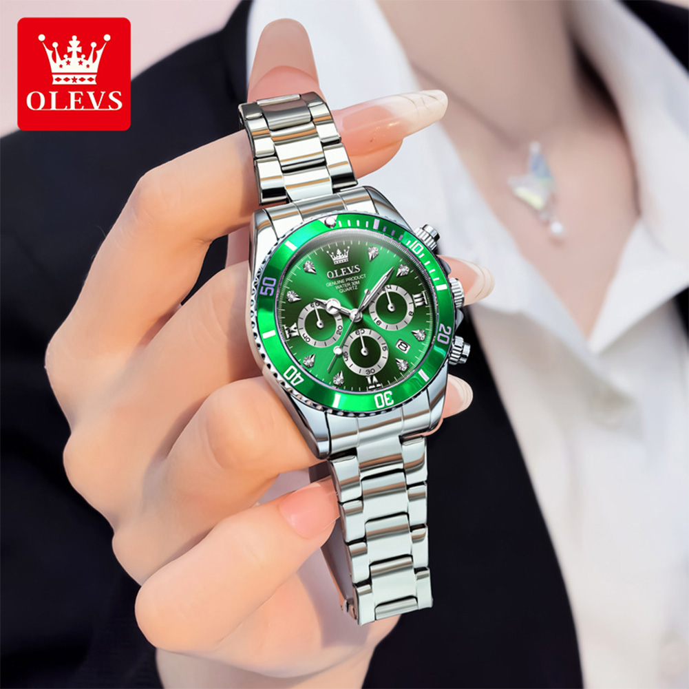 OLEVS Jam Tangan Wanita 5632 J - Luxury Watch And Bracelet ulasan dan harga