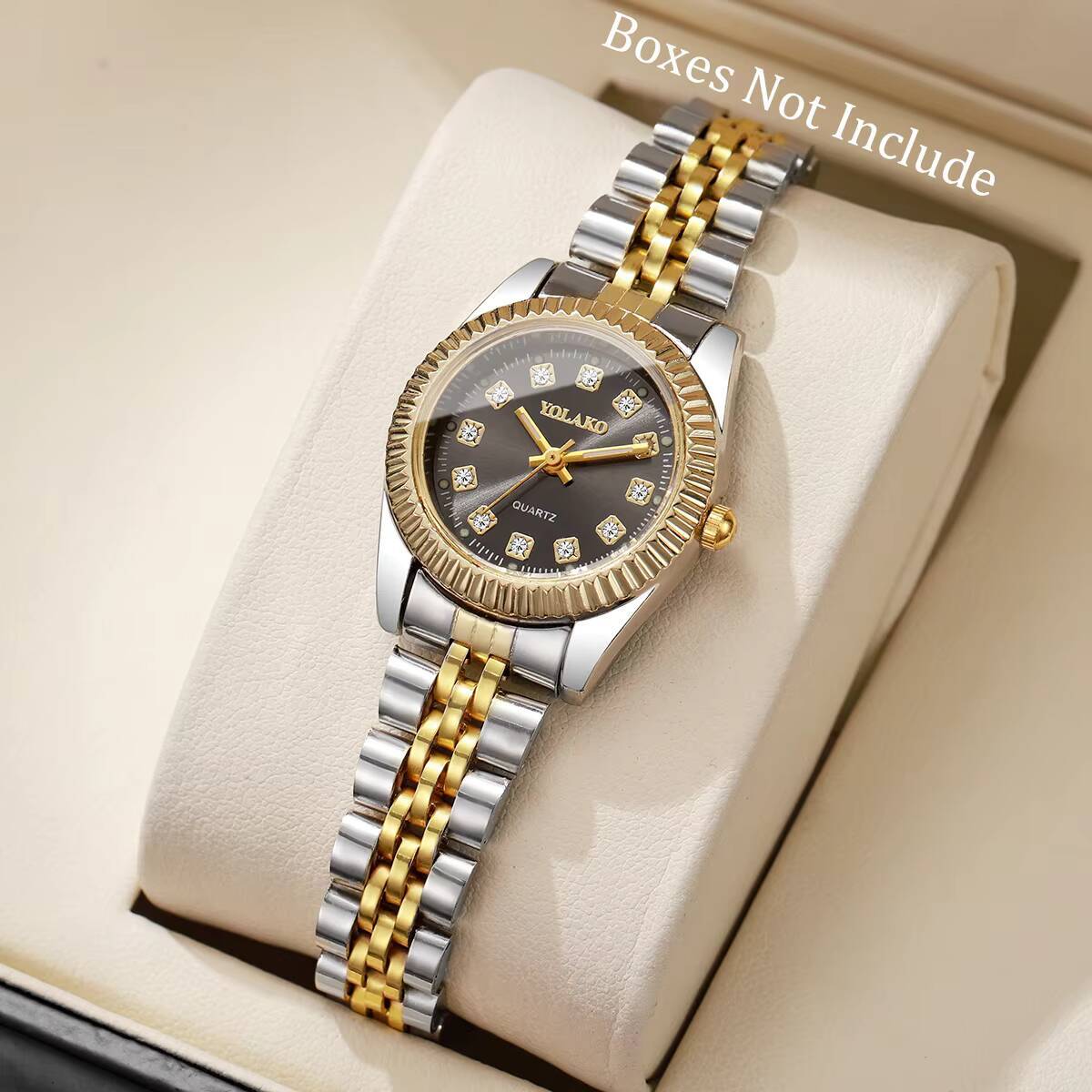 Jam Tangan Kuarsa Wanita Berli - Luxury Watch Display Case ulasan dan harga