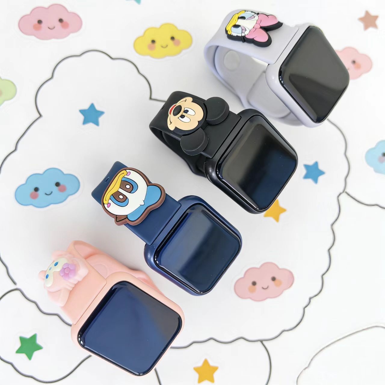 Jam tangan anak-anak kartun Di - Open Heart Watch ulasan dan harga